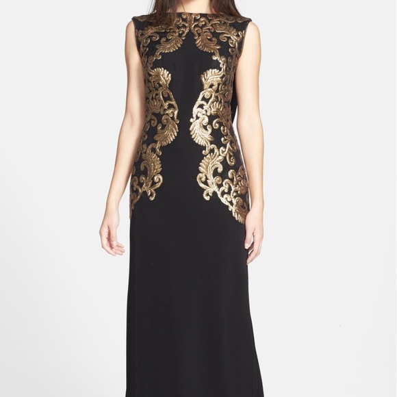 TADASHI SHOJI EVENING cocktail GOWN Dress New